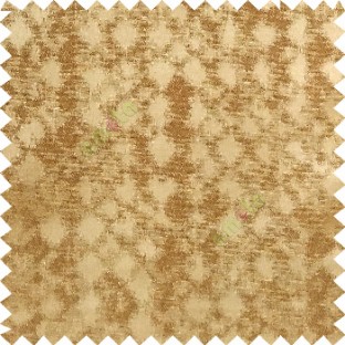 Tawny brown color solid texture finished surface texture gradients geometric dice shapes polyester main curtain